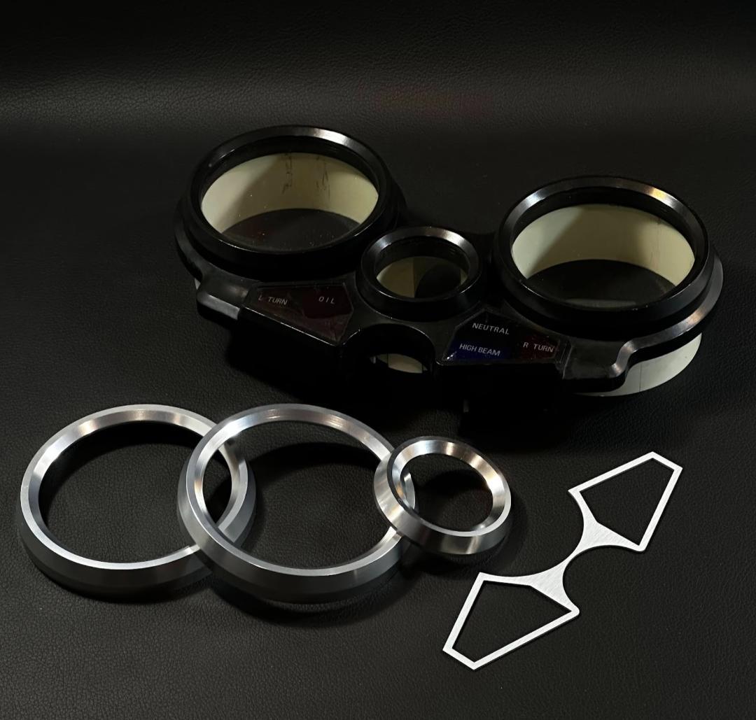 CBX400F CBX550F アルミビレット メーターリング フル m741