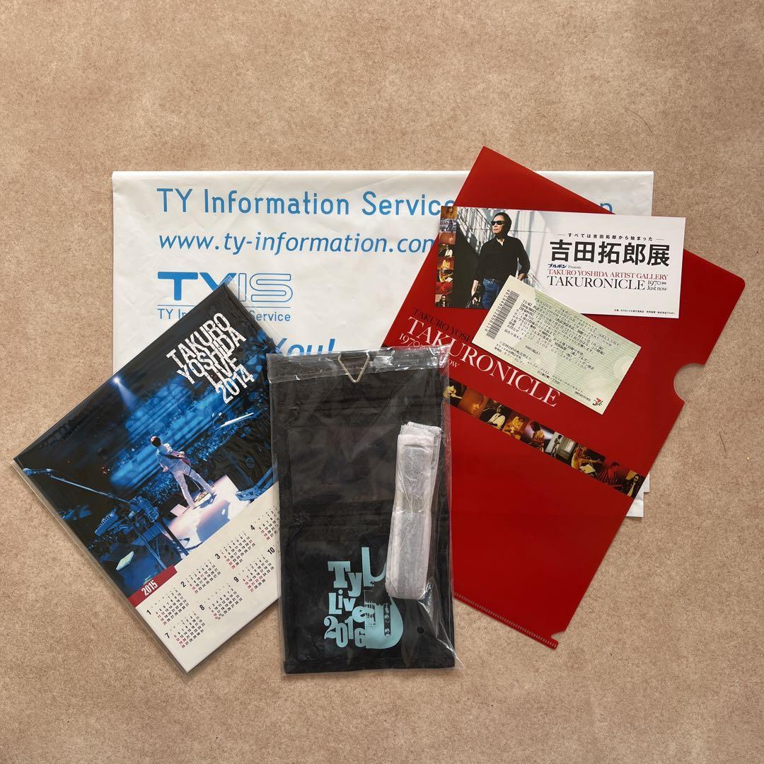 吉田拓郎 グッズ/TY メモリアルチケットケース他