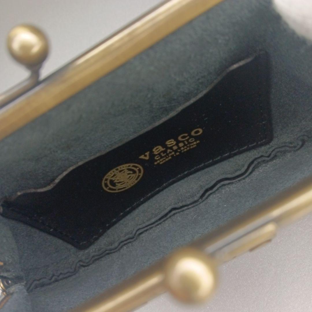 vasco 小銭入れ ケース ミニ財布 がま口 レザー 本革 日本製