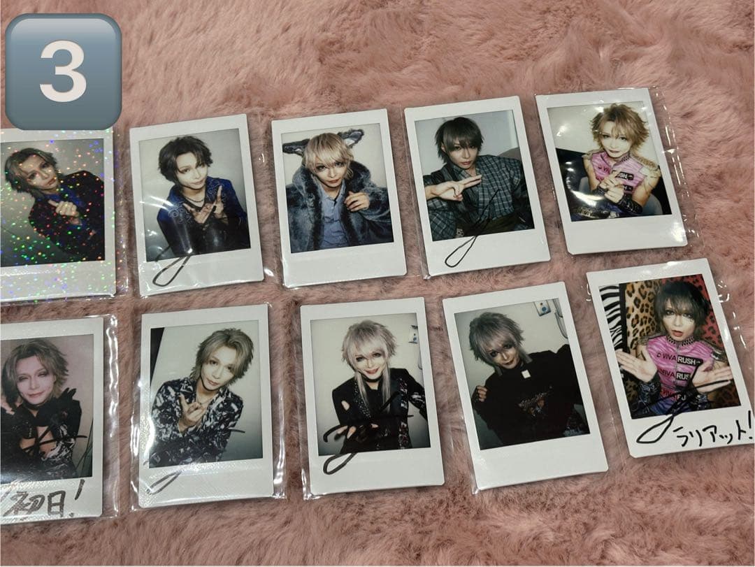 ビバラッシュ 冬也さん チェキ90枚(10枚セット売り可)