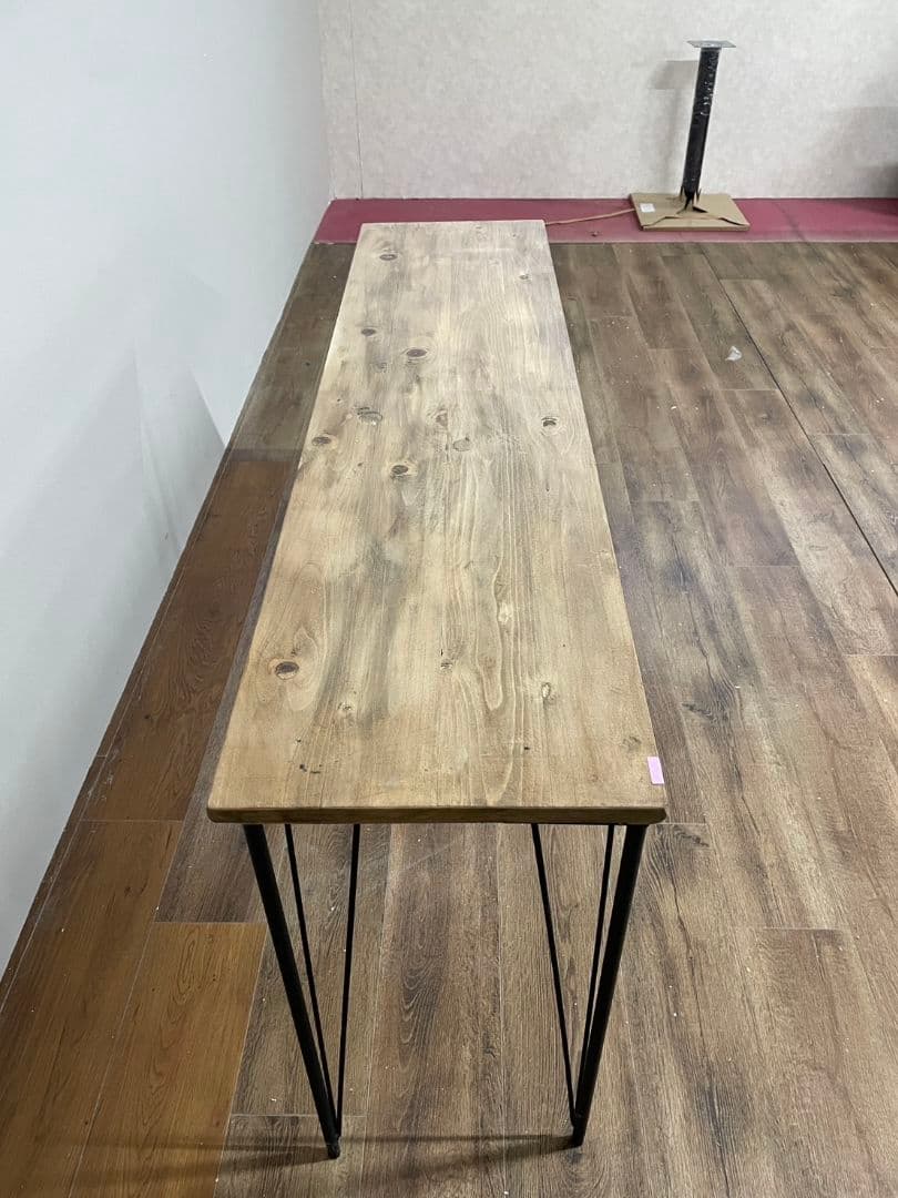 ま*読様 まっつ　ヴィンテージ　カウンターテーブル　幅144 パソコンデス