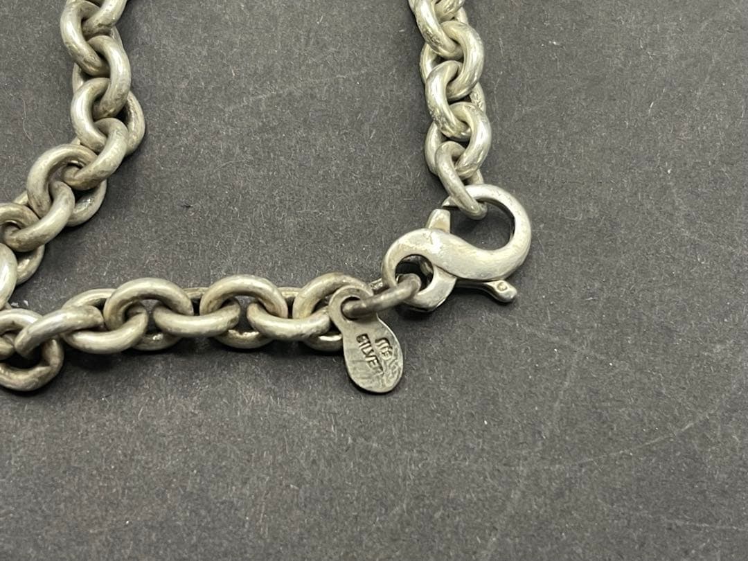M’s collection シルバー925製　リンクチェーン ブレスレット