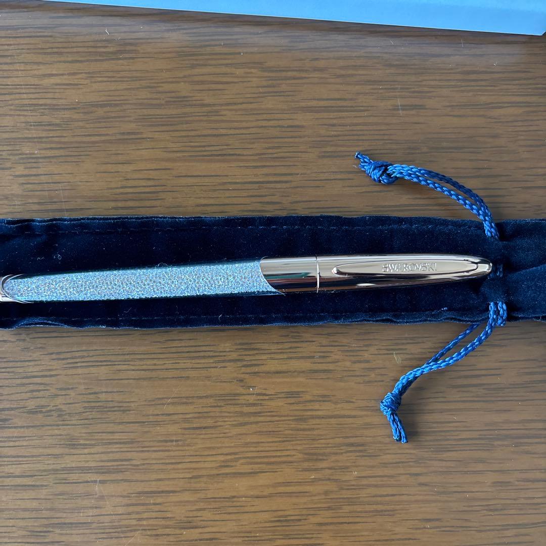 Swarovski ローラーボールペン シルバー・ゴールド