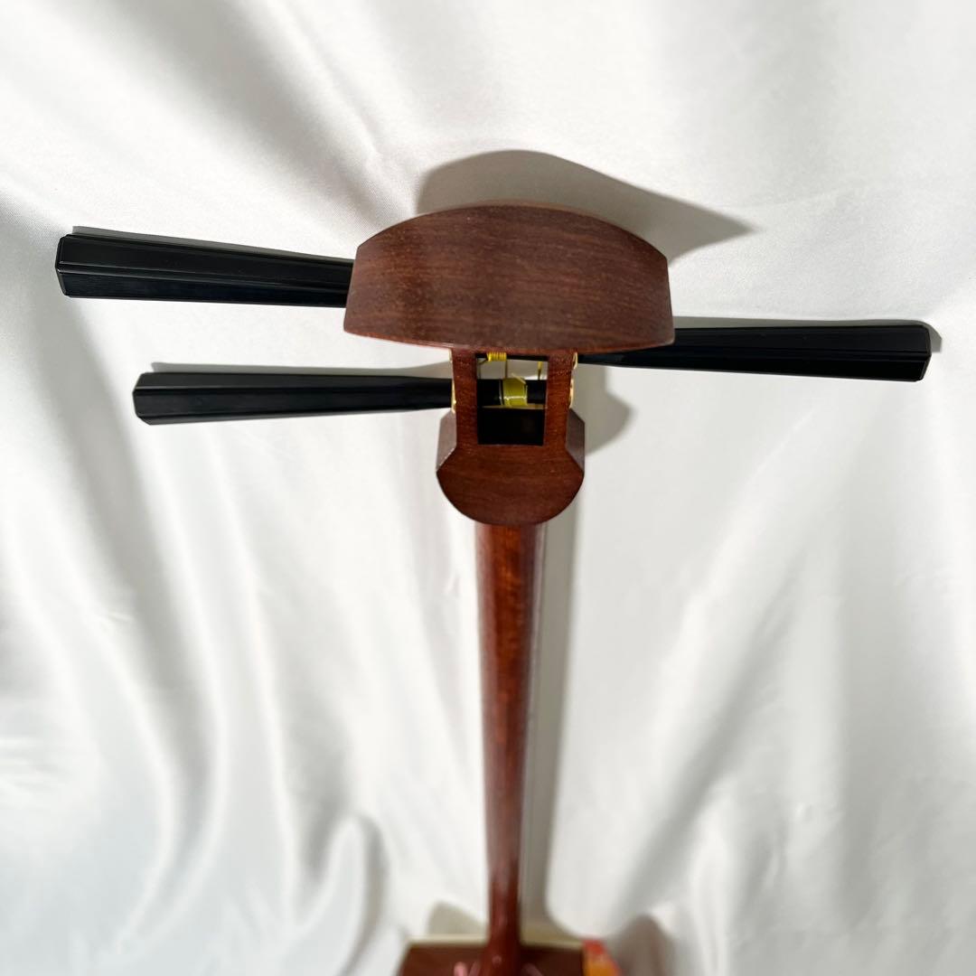 三味線 細棹 和楽器 弦楽器 本体 ハードケース 付属品付