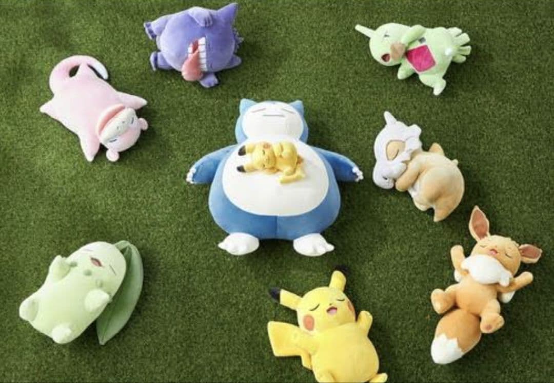 もっちりぬいぐるみ　ポケモンスリープ　８点
