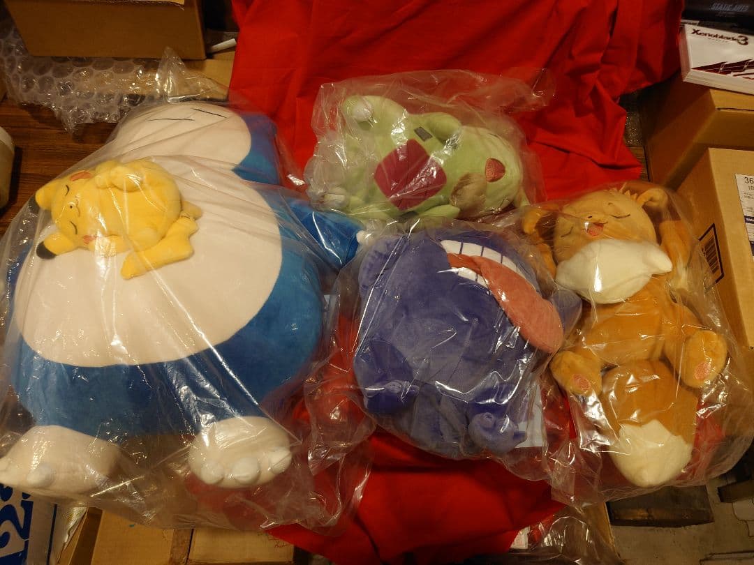 もっちりぬいぐるみ　ポケモンスリープ　８点