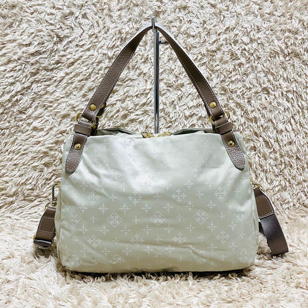 未使用品♡ラシット カラーハンドル ミニトートバッグ 2way♡モノグラム