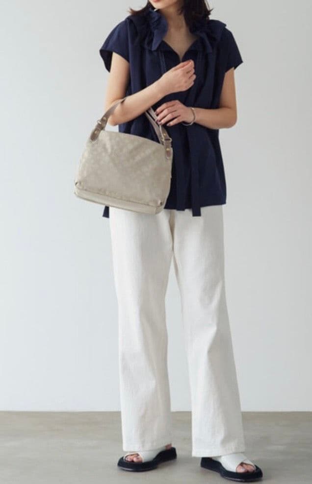 未使用品♡ラシット カラーハンドル ミニトートバッグ 2way♡モノグラム