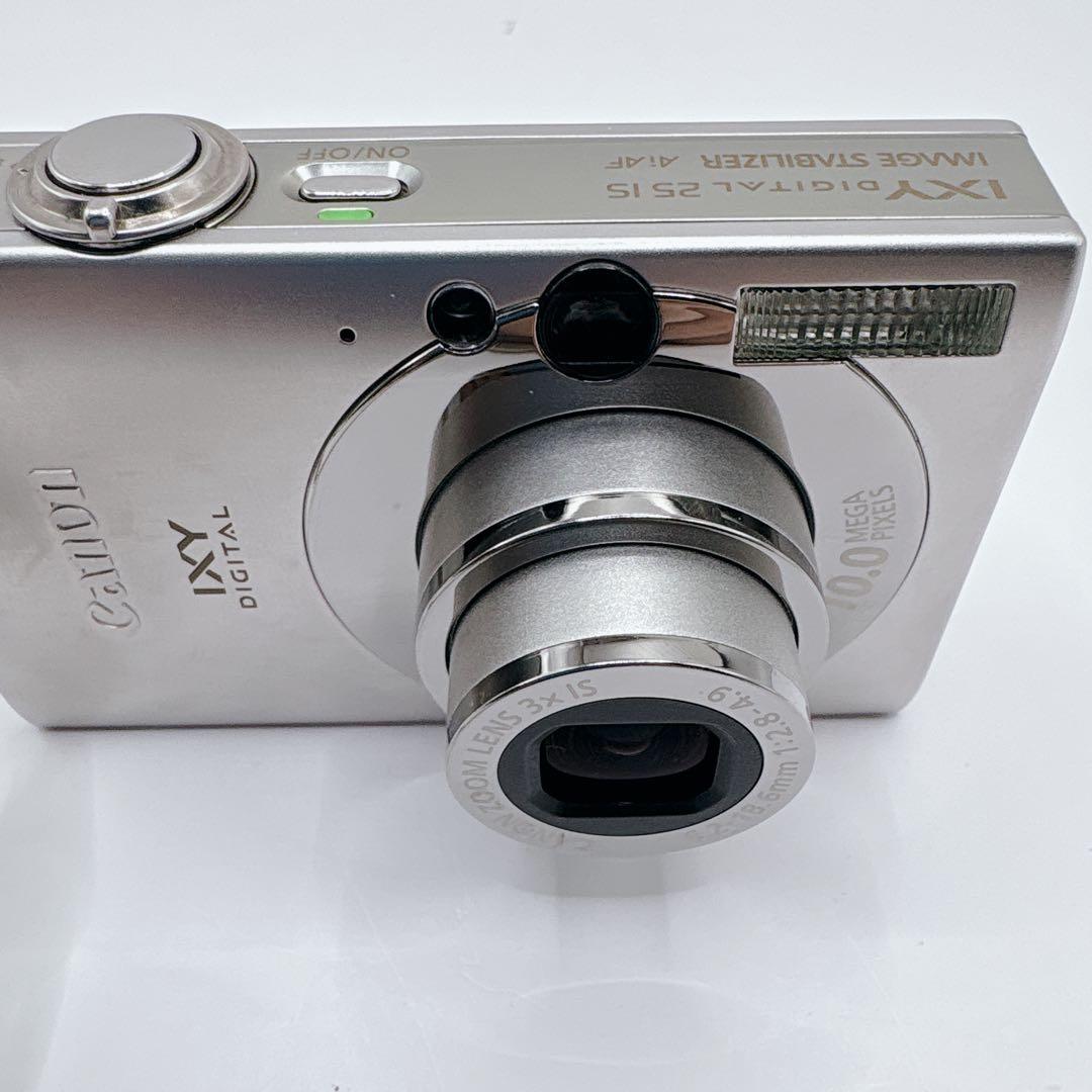 コンデジカメ Canon IXY25 DIGITAL 25IS 動作品