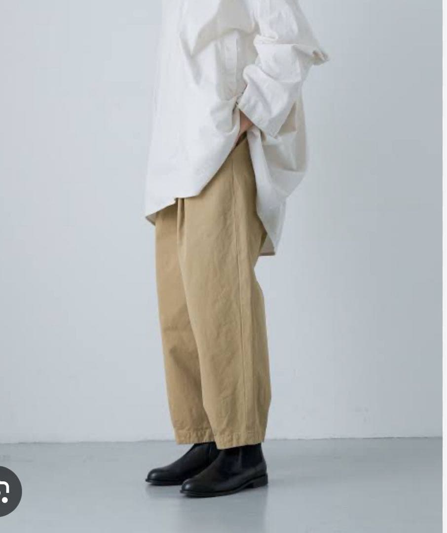 かぐれ　コットンクロップドパンツ