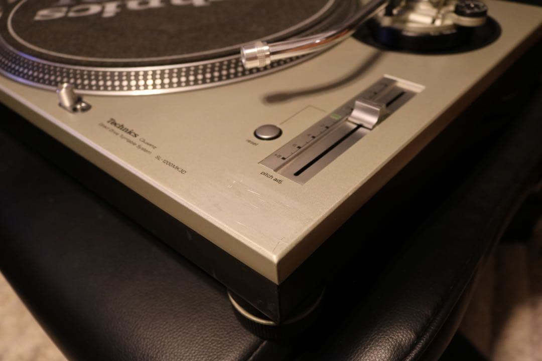 【程度良好動作確認済】Technics SL-1200 MK3Dターンテーブル