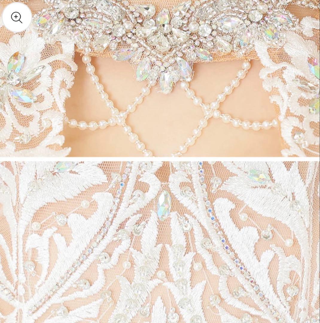 ANGEL R AR23822 ホワイトタイトドレス