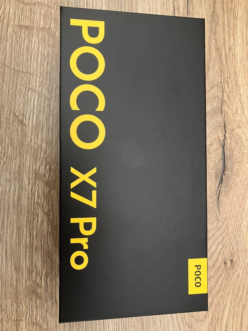 POCO X7 Pro BLACK 12GB RAM 512GB 本体 中古品
