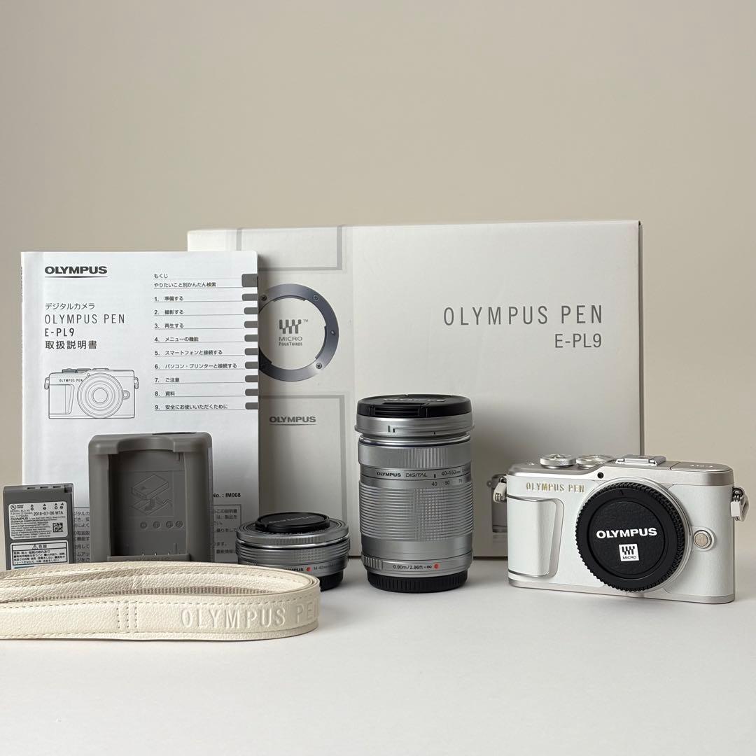 OLYMPUS PEN E-PL9 ダブルズームキット　784