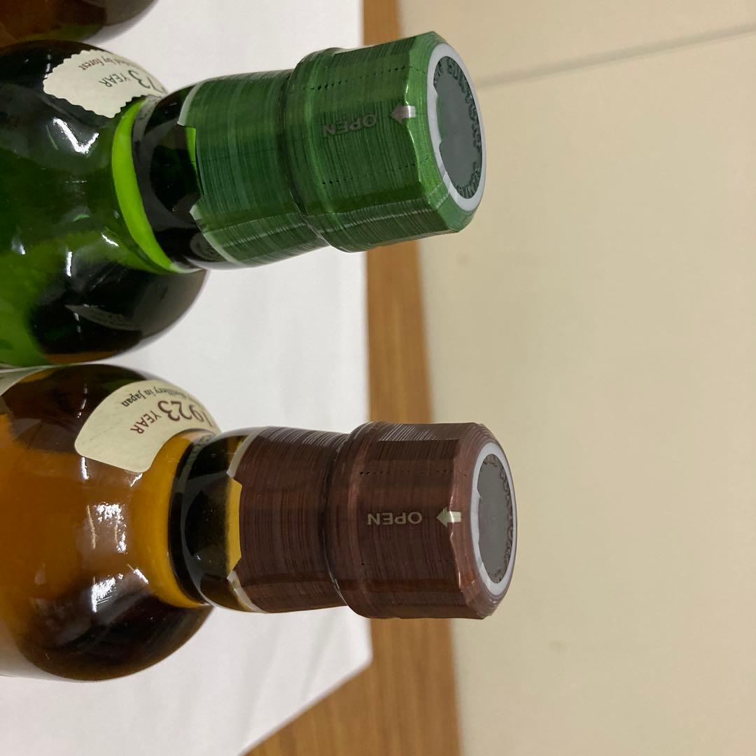 山﨑ウイスキー山﨑と白州 180ml各2本ずつ計4本