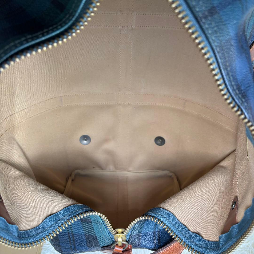 ✨状態良✨ ポロ ラルフローレン ボストンバッグ 付属品完備 タータンチェック