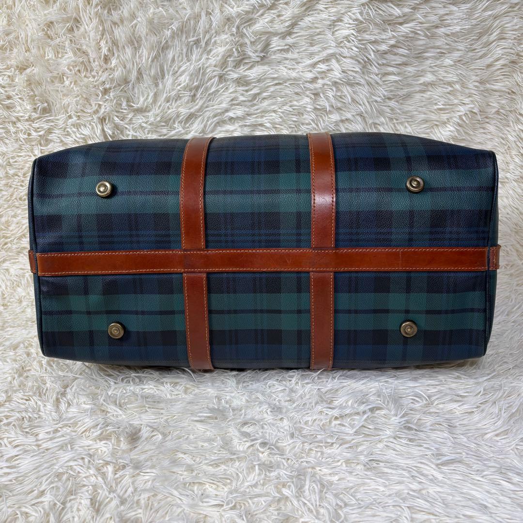 ✨状態良✨ ポロ ラルフローレン ボストンバッグ 付属品完備 タータンチェック