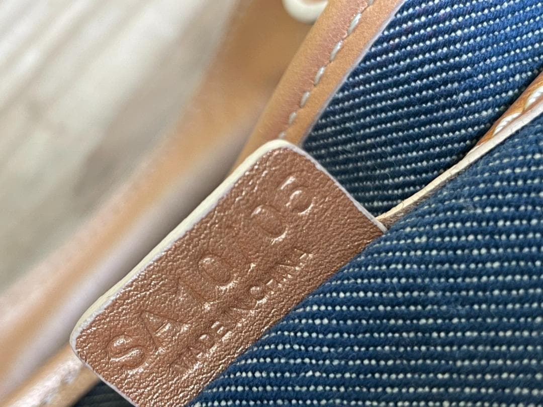 s*i様 CELINE セリーヌ パリ マカダム ブギーバッグ デニム ハンドバ