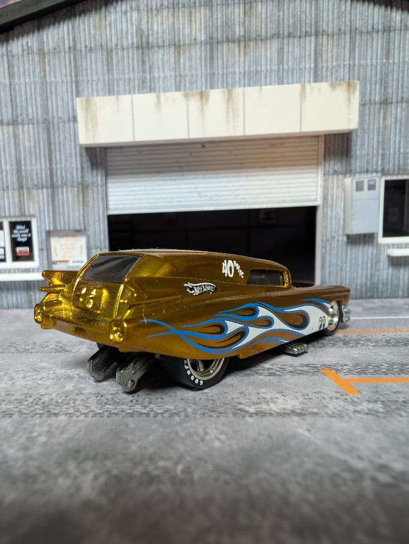 ★ 「パック限定カラー」「激レア」 ホットウィール キャデラック ファニー ★