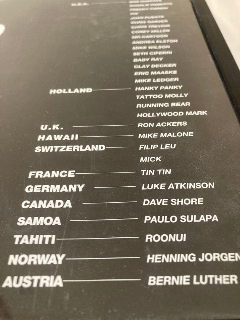 コレクション TOKYO TATTOO CONVENTION 1999