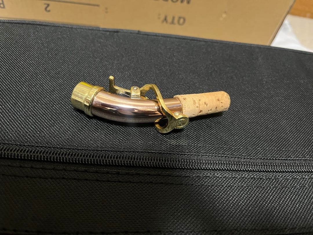 【新品】銅管体 カーブドソプラノサックス