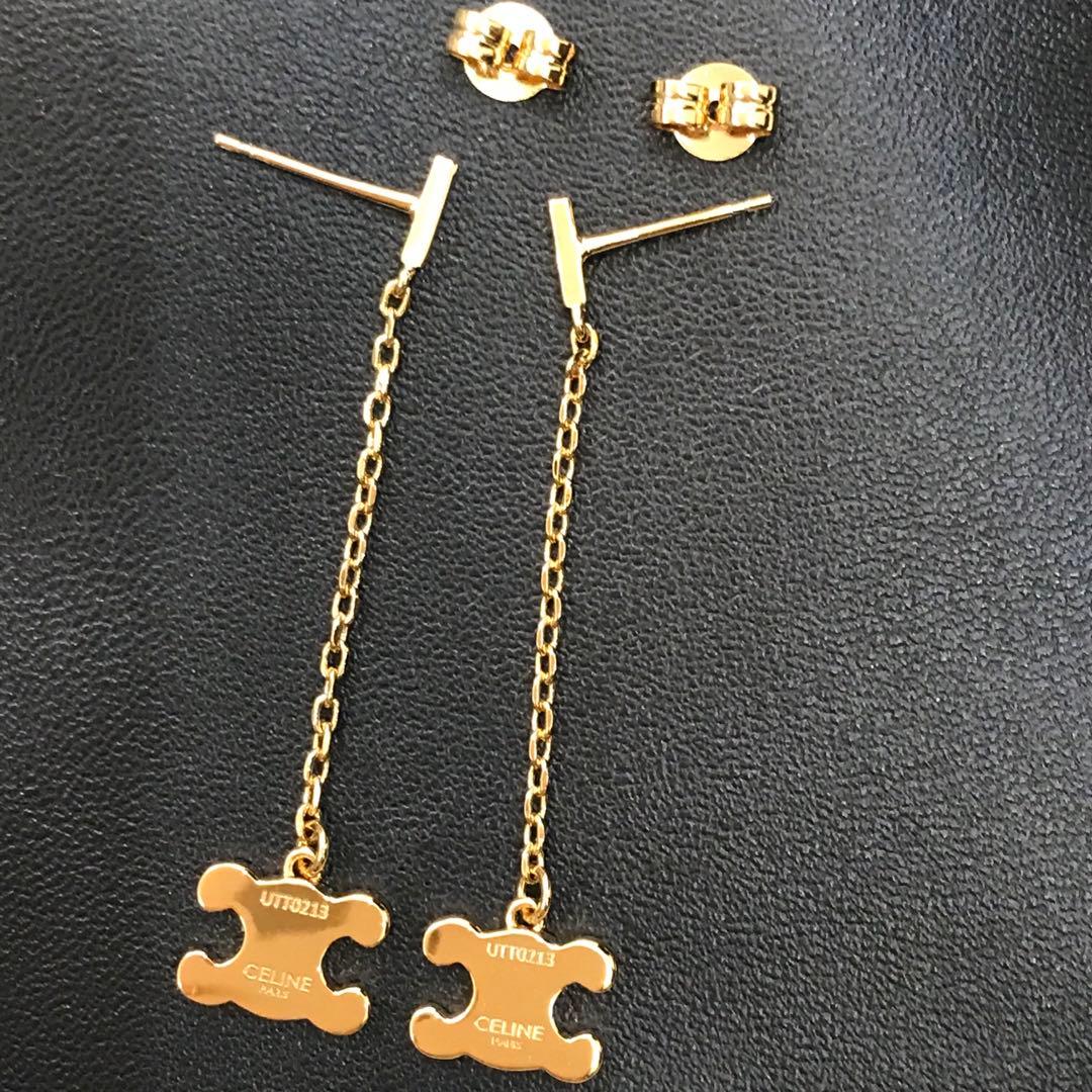 セリーヌ　ロング　ピアス