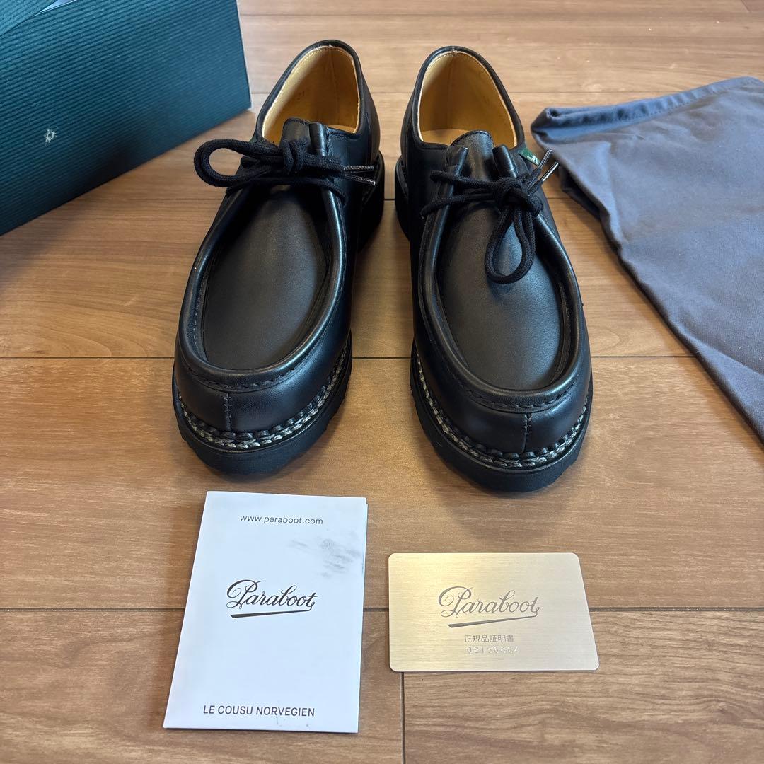【新品】Paraboot パラブーツ ミカエル 黒 size\"39.5\"