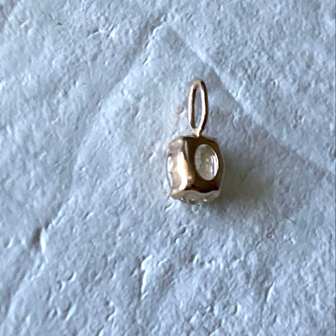 南ア産 フェナカイト 10金 ペンダントトップ（大）