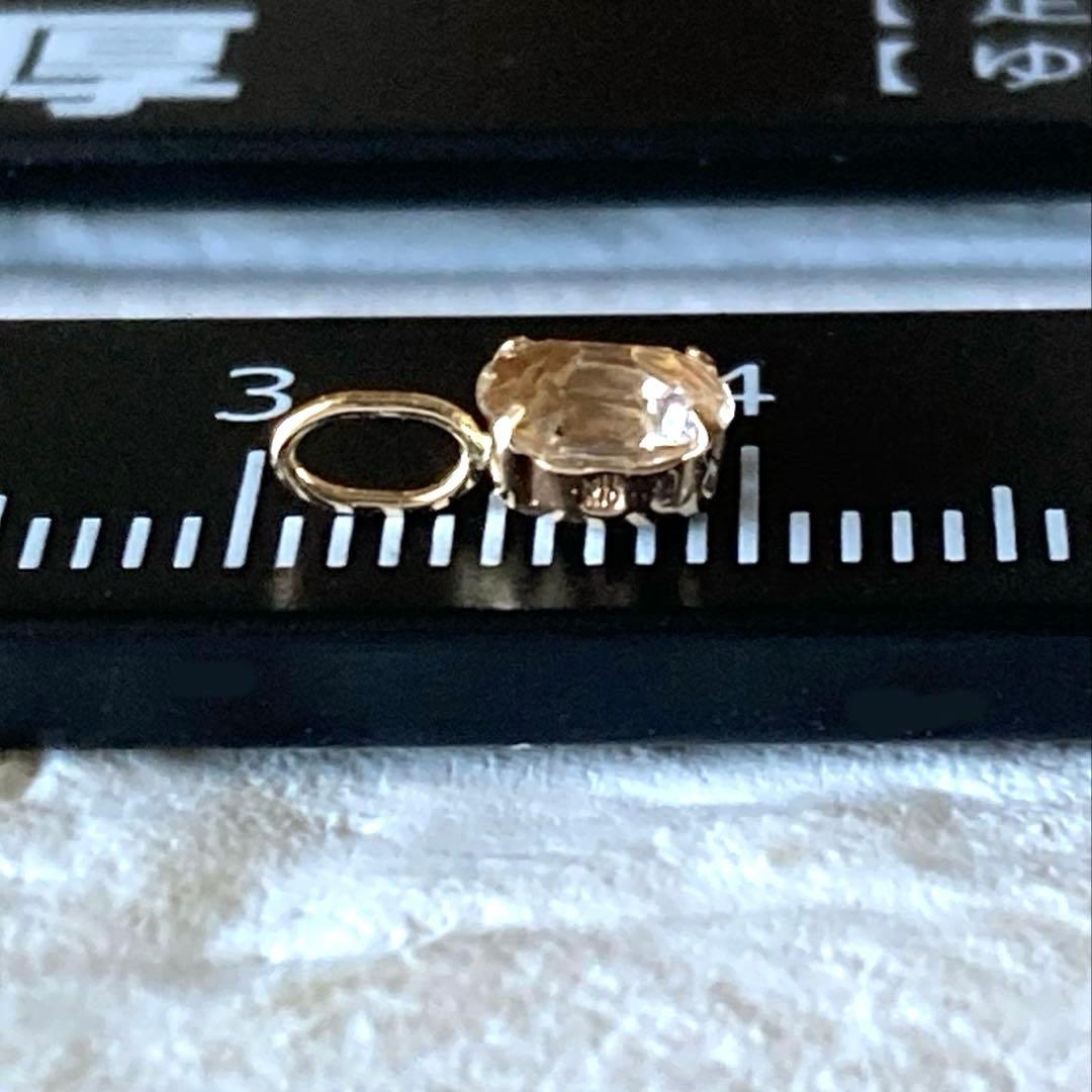 南ア産 フェナカイト 10金 ペンダントトップ（大）