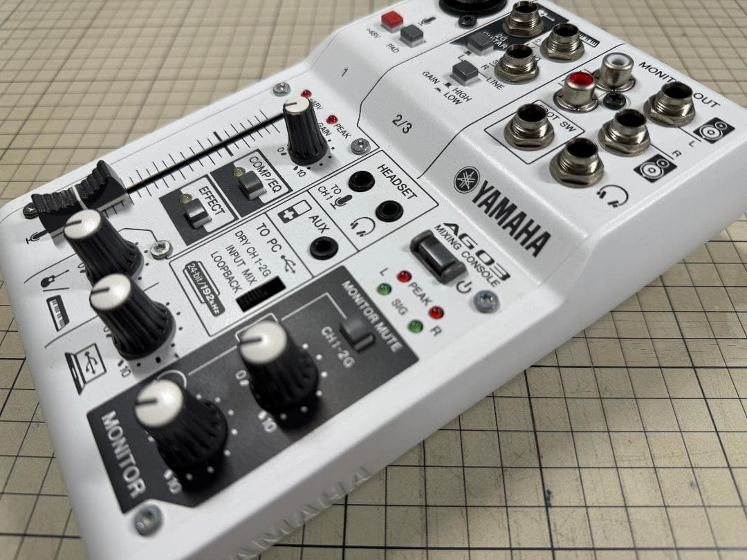 【美品・箱など全てあり】YAMAHA AG03 オーディオインターフェース