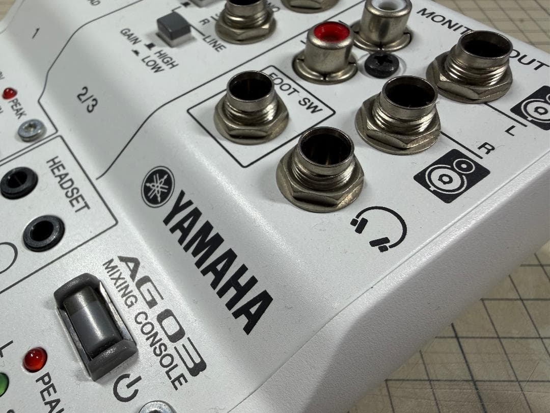 【美品・箱など全てあり】YAMAHA AG03 オーディオインターフェース