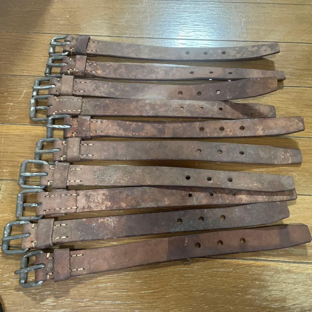レザー製ベルト多数セット