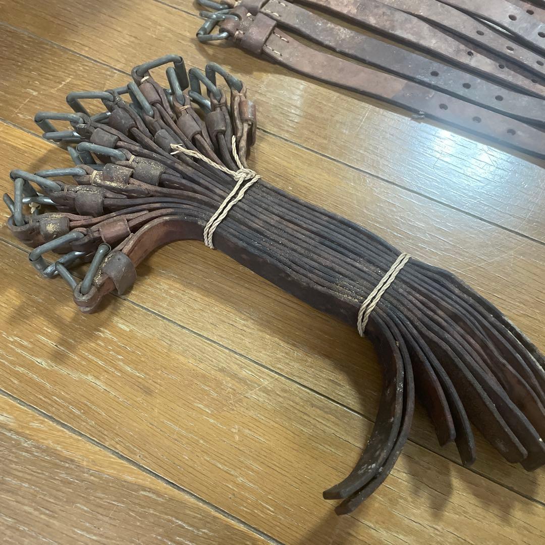 レザー製ベルト多数セット