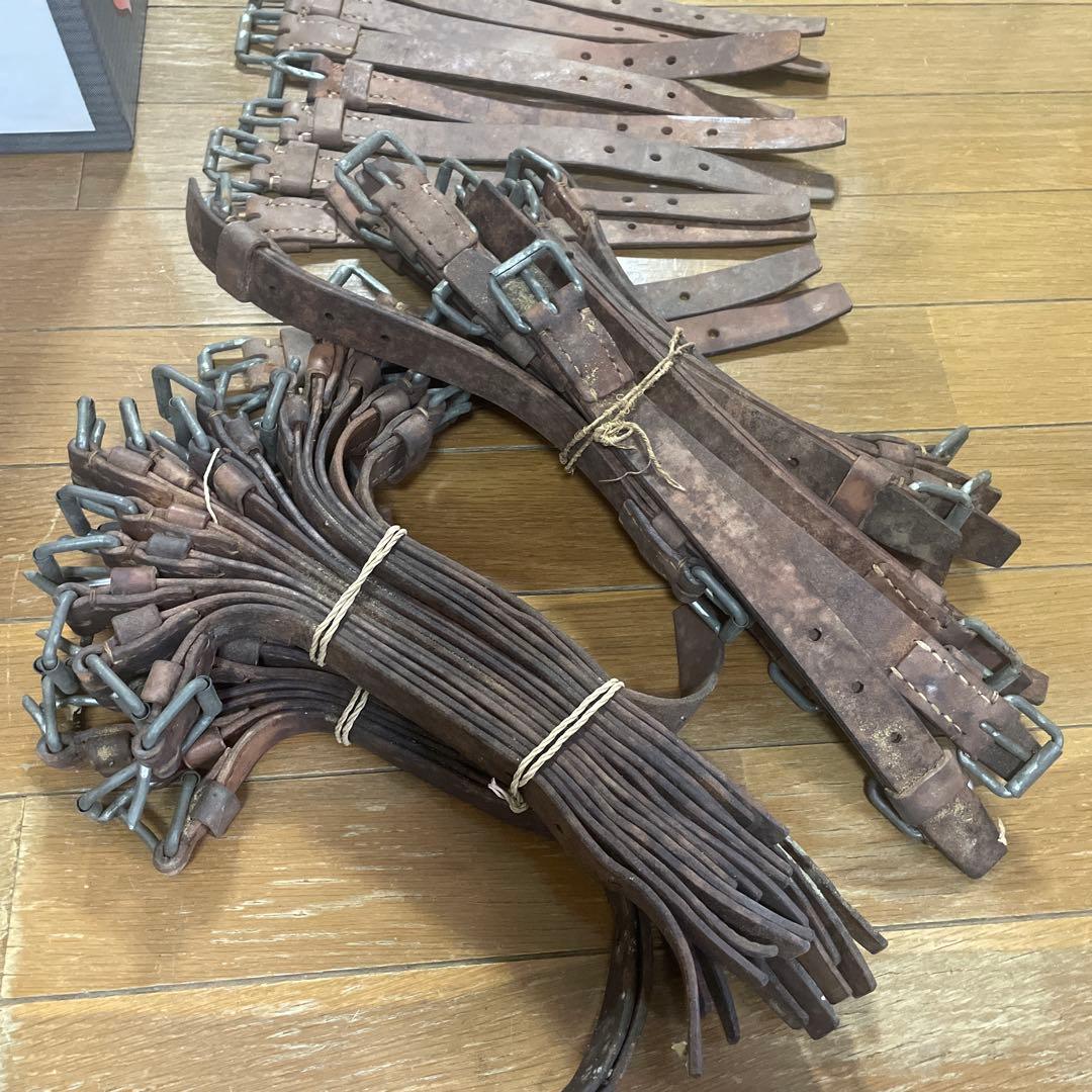 レザー製ベルト多数セット