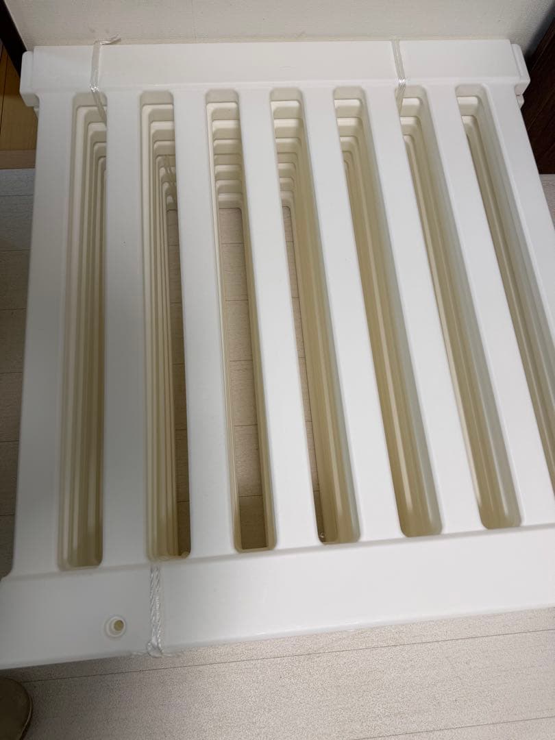 ベビーペットサークル 開閉式ゲート付き　ホワイト　DoriDori