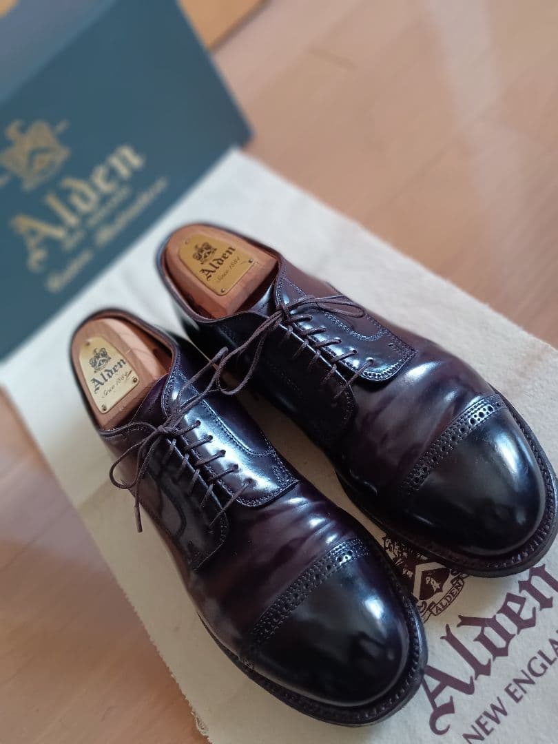 【butlerblue】ALDEN56201 オールデンコードバン