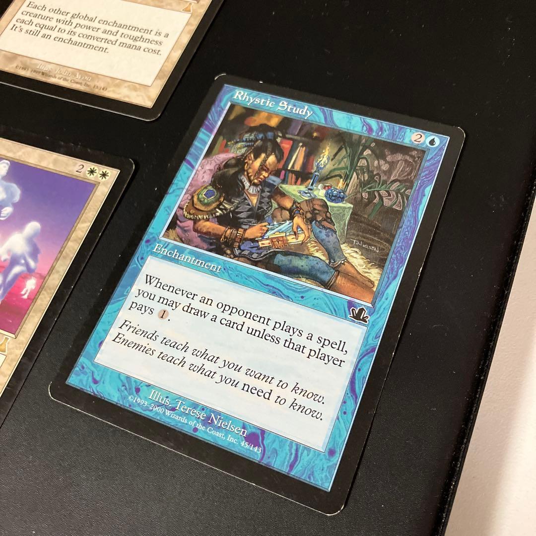 【再録禁止】MTG　オパール色の輝き　英語版　４枚セット　おまけ付