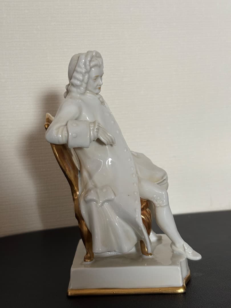 アンティーク磁器人形 【バッハ・ベートーベン・シューベルト 3大作曲家】