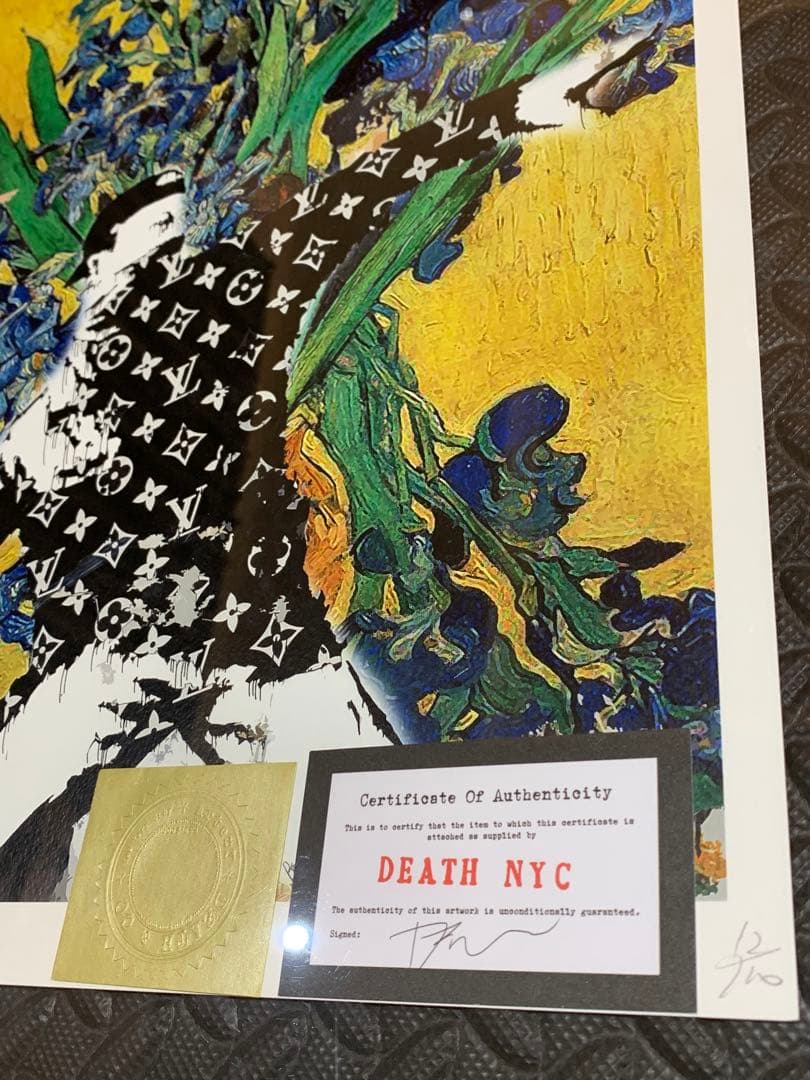 売約済 正規品DEATHNYC  世界限定100枚 バンクシー ヴィトン