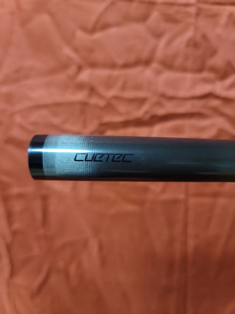 値下げ　10山フラット　キューテック　シナジー12.5ビリヤードカーボンシャフト