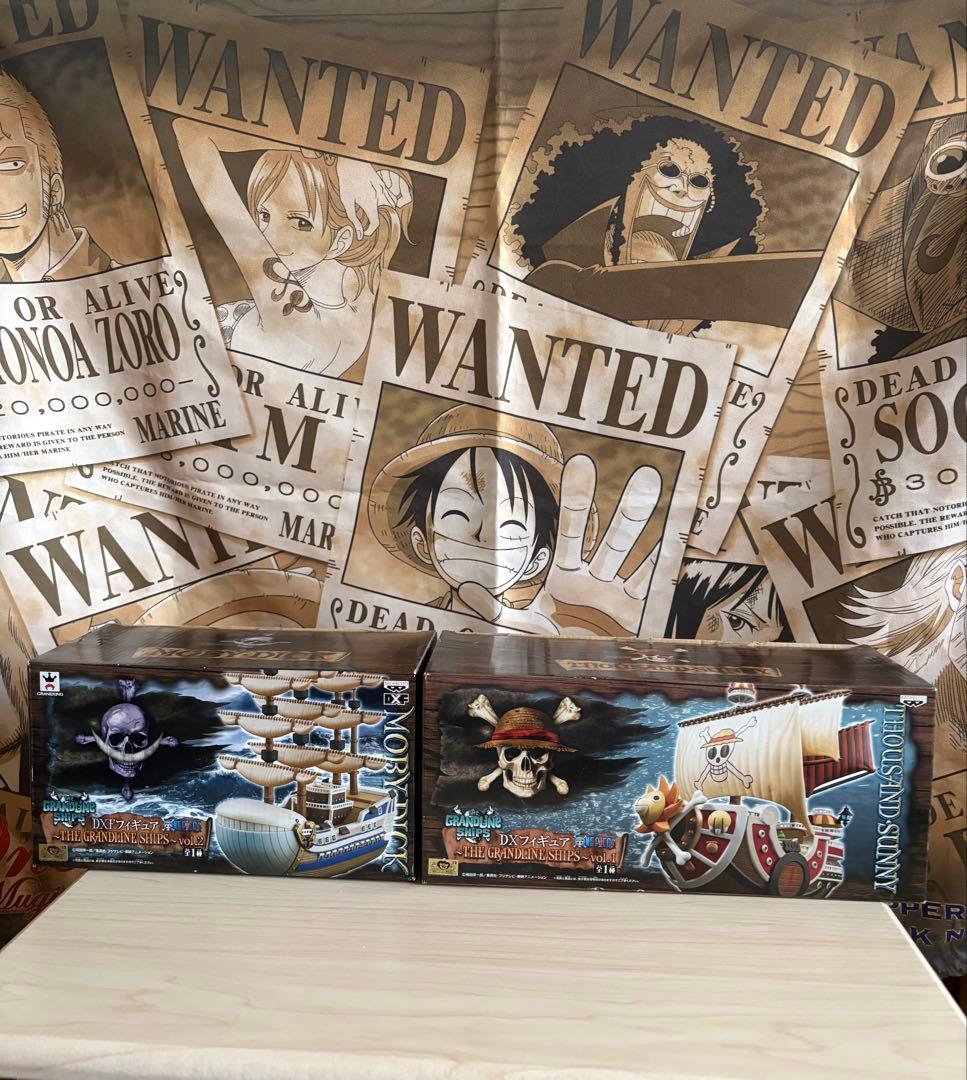 ワンピースサウザンドサニー号モビーディック号