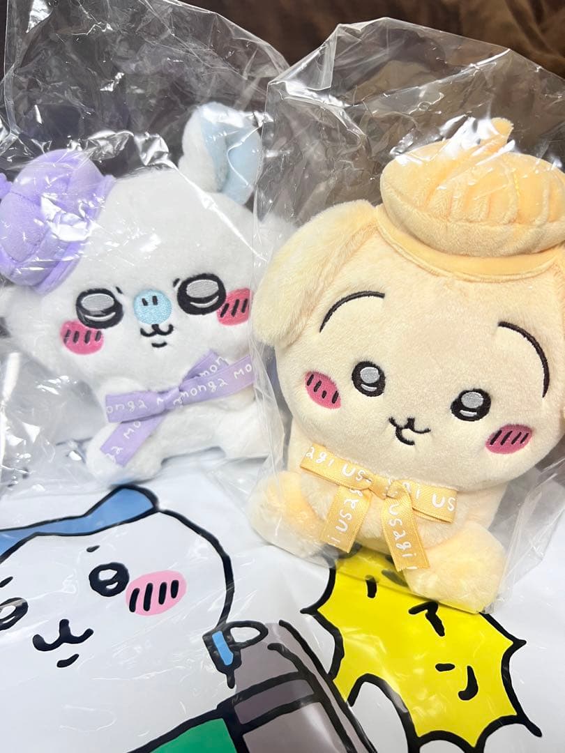 【東京駅限定】ちいかわらんどグッズセット（モモンガ、うさぎ、ハチワレ、ちいかわ）