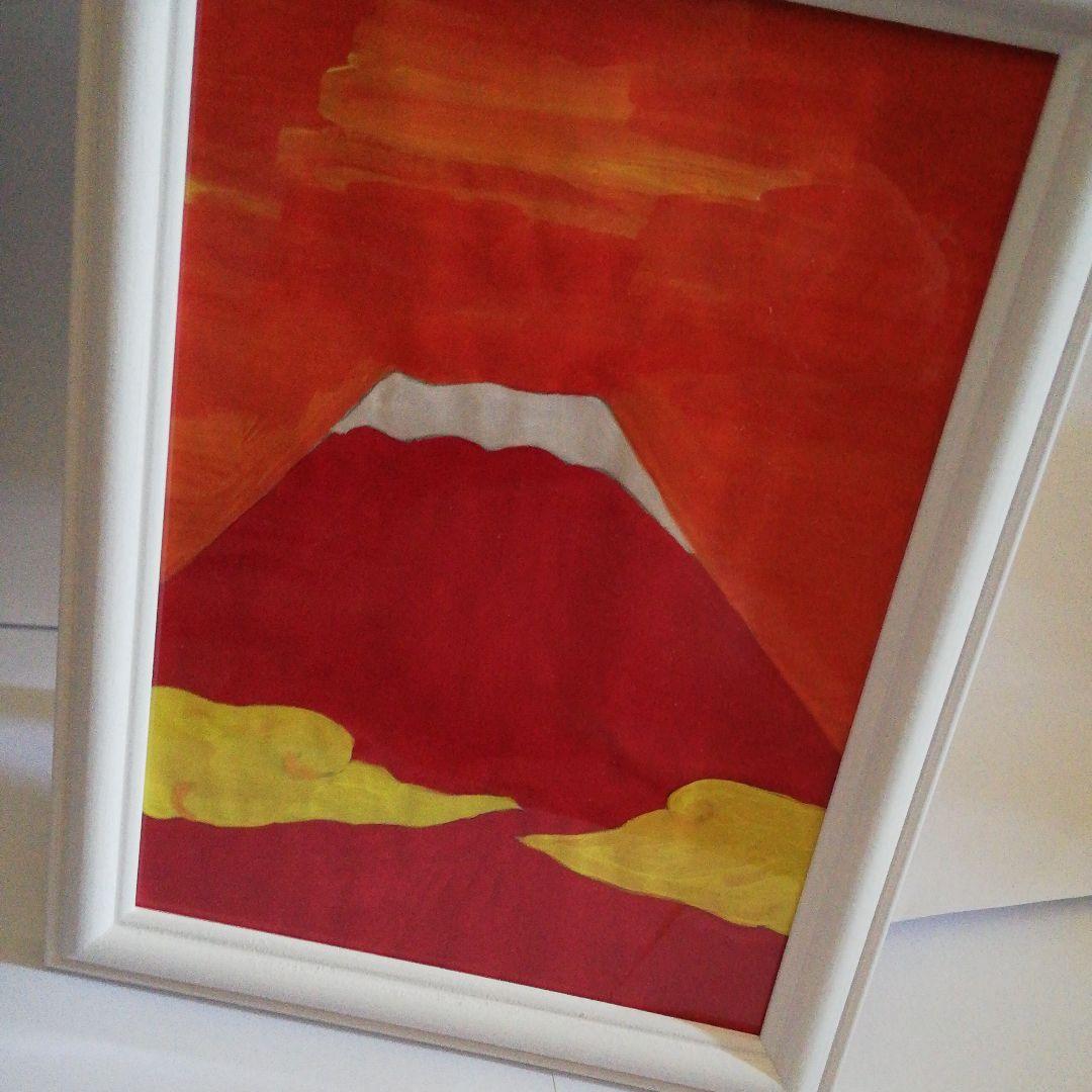 赤富士「絵画原画」