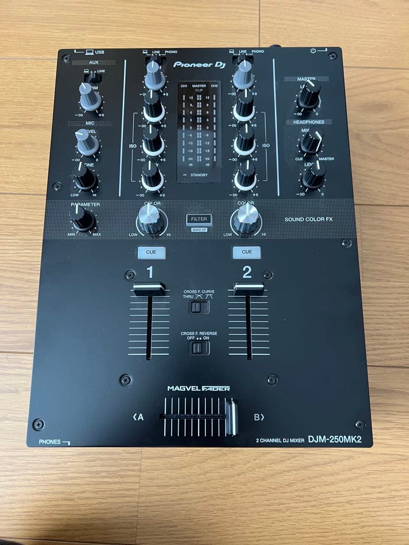 最安出品　送料込　ほぼ未使用　Pioneer DJ DJM-250MK2