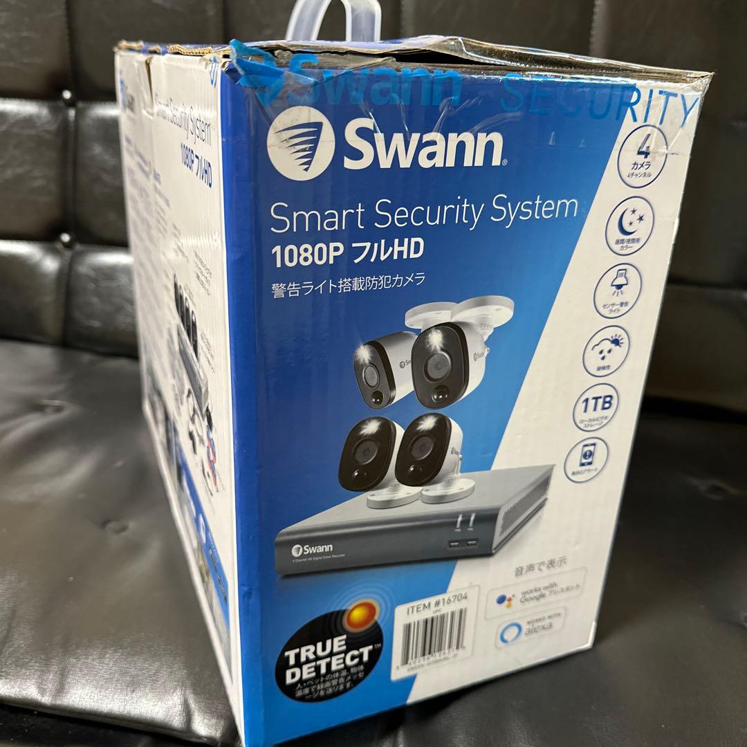 スワン SWDVK-445804WL 防犯カメラ 1080p フルHD 50Hz