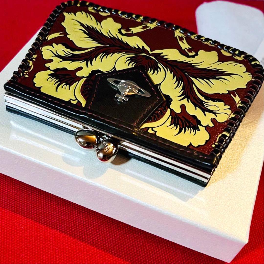 【新品✴︎未使用✴︎廃盤✴︎超レア】ヴィヴィアンウエストウッド✴︎フラワー✴︎がま口財布