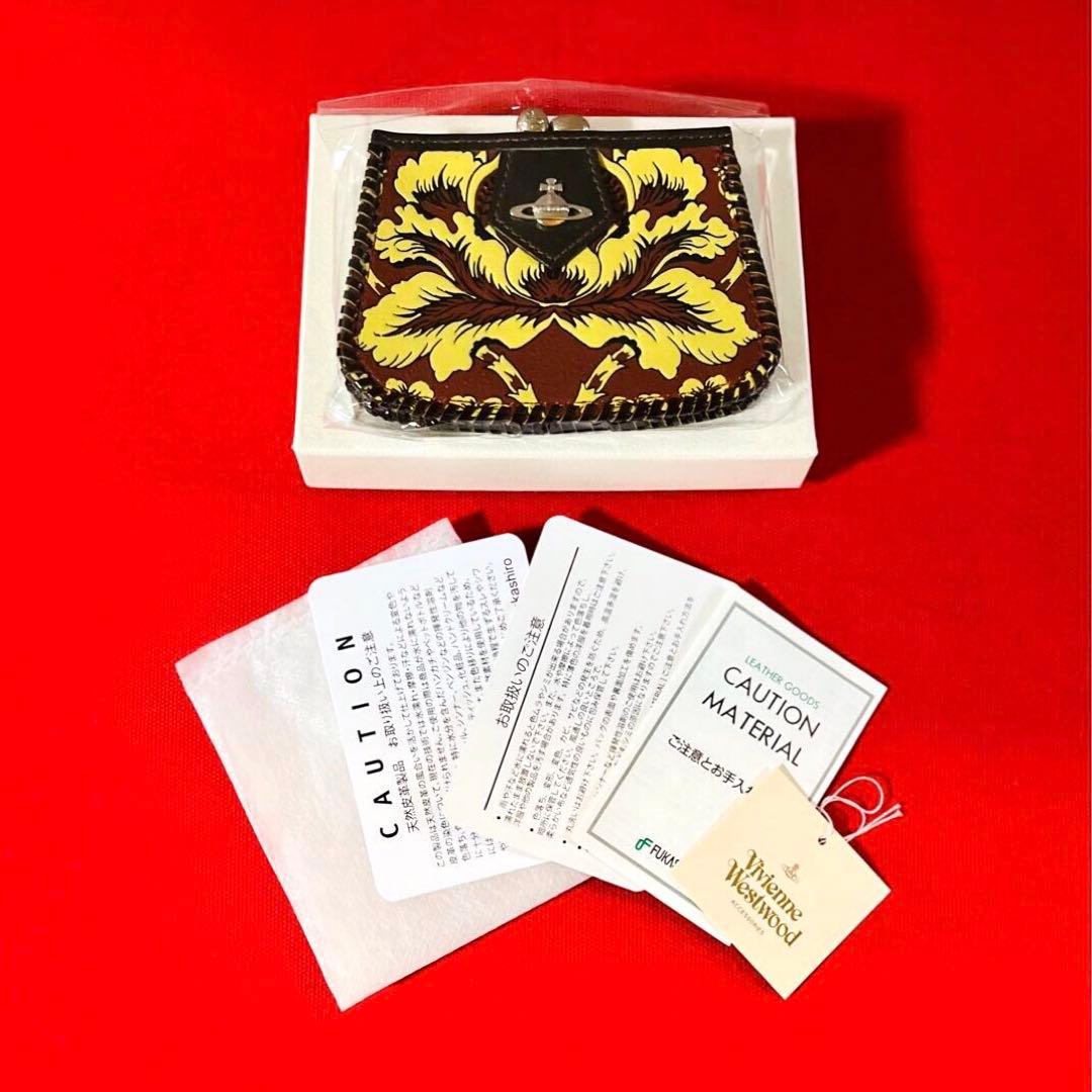 【新品✴︎未使用✴︎廃盤✴︎超レア】ヴィヴィアンウエストウッド✴︎フラワー✴︎がま口財布