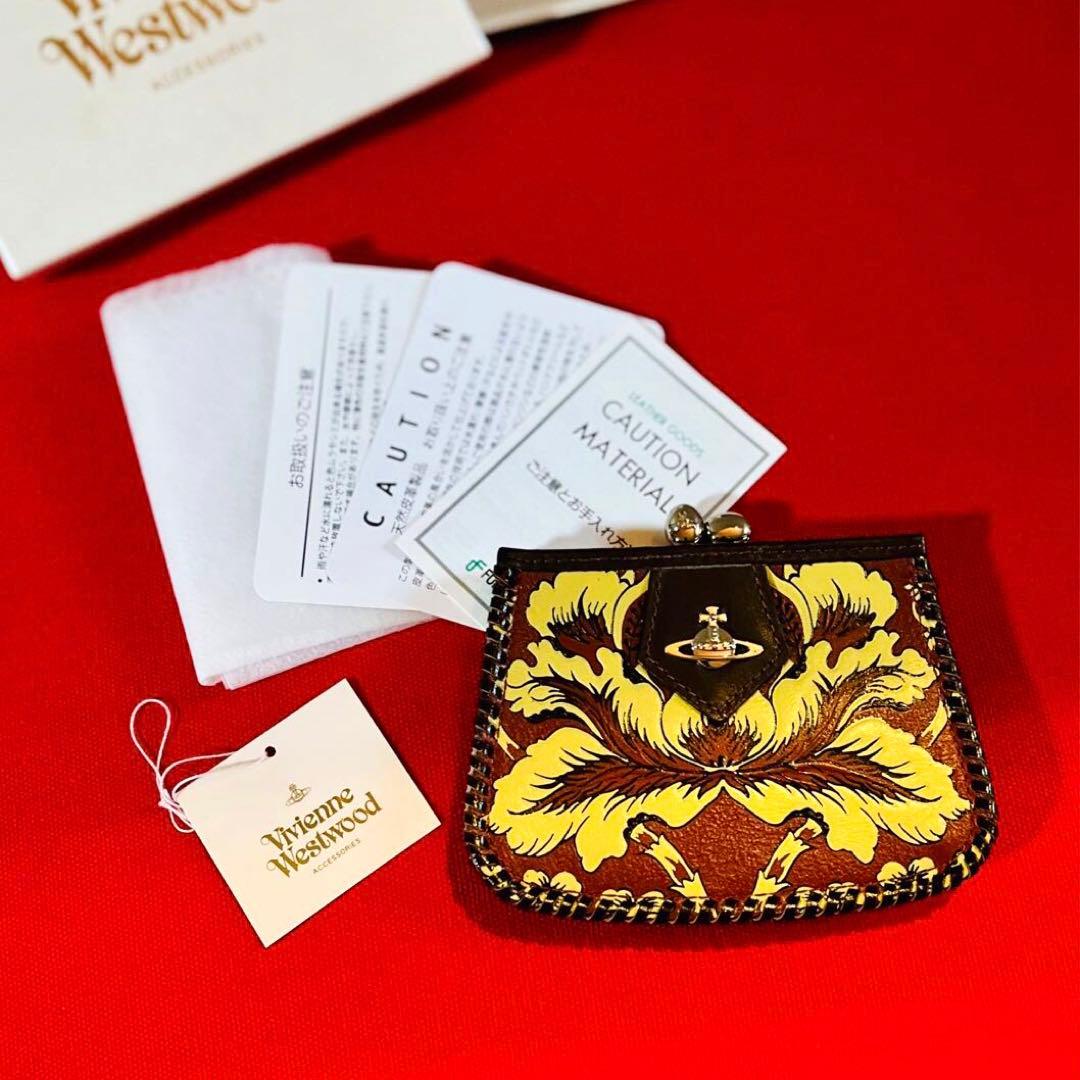 【新品✴︎未使用✴︎廃盤✴︎超レア】ヴィヴィアンウエストウッド✴︎フラワー✴︎がま口財布
