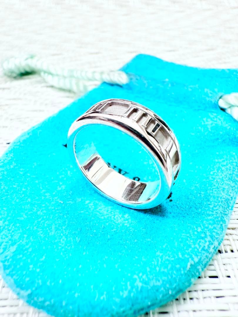 ティファニー　アトラス　指輪　リング　10.5号　研磨仕上げ済み美品 925