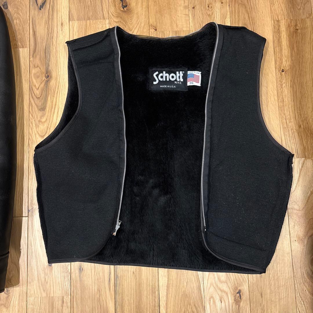 Schott AT101 シングルライダースジャケット